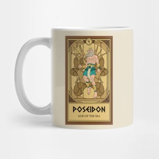 Poseidon Tarot Card Mug